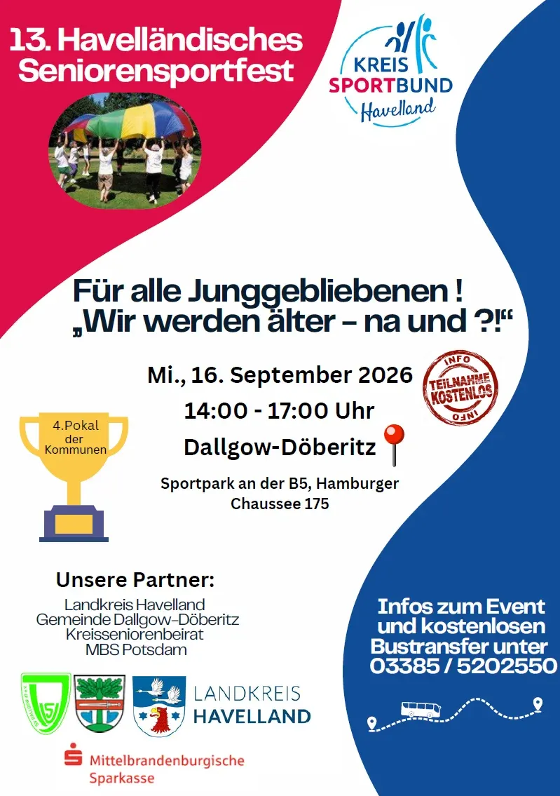 13. Havellaendisches Seniorensportfest 2026