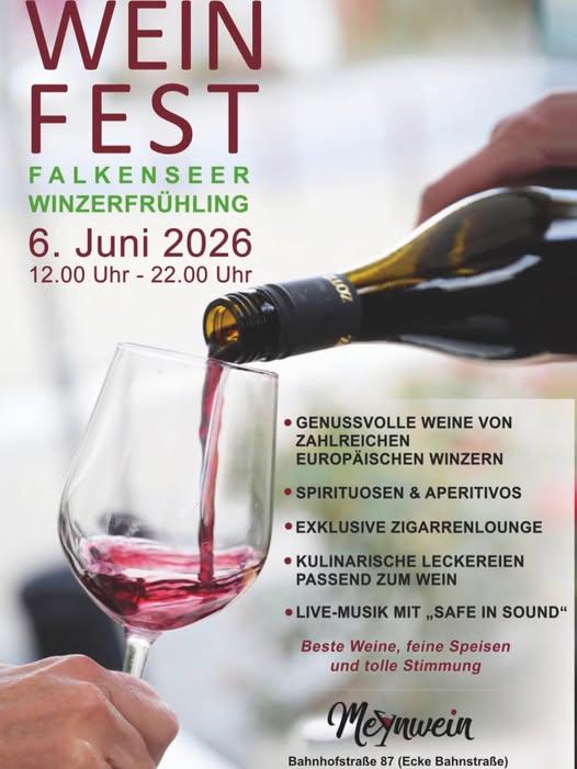 Falkenseer Winzerfrühling 2026 bei Meywein