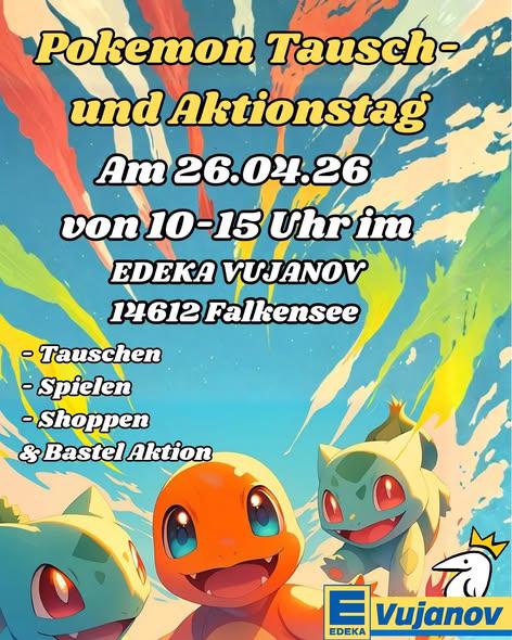 Pokemon Tausch- und Aktionstag