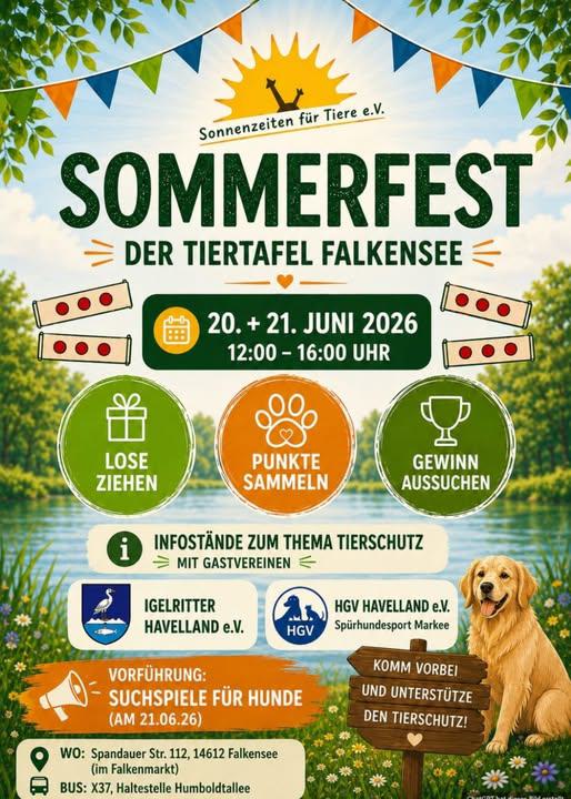 Sommerfest der Tiertafel Falkensee