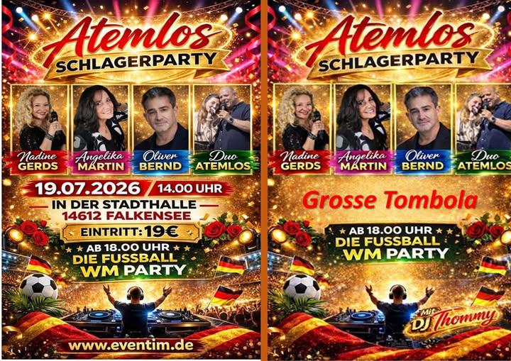 "Atemlos" Schlagerparty