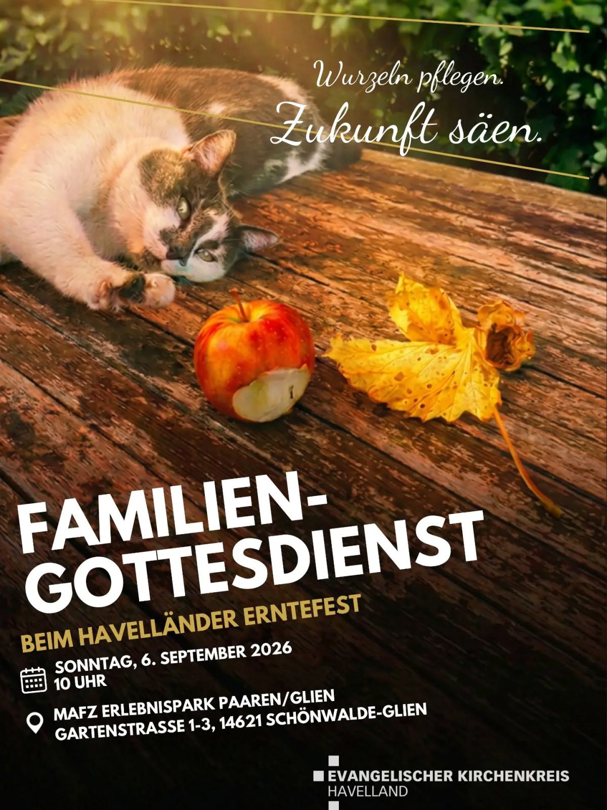 FAMILIEN-GOTTESDIENST BEIM HAVELLÄNDER ERNTEFEST 2026