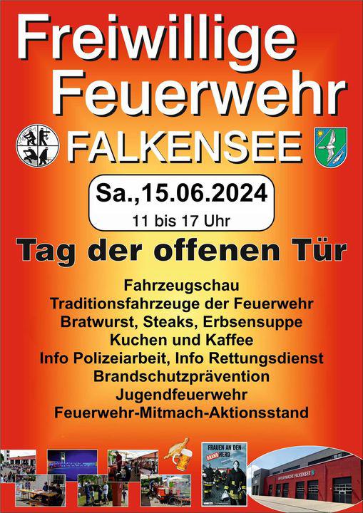Tag der Freiwilligen Feuerwehr Falkensee 2024
