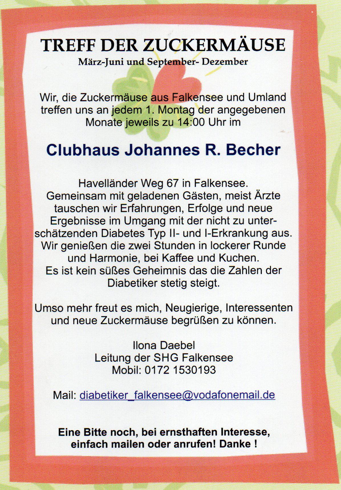 Treff der Zuckermäuse
